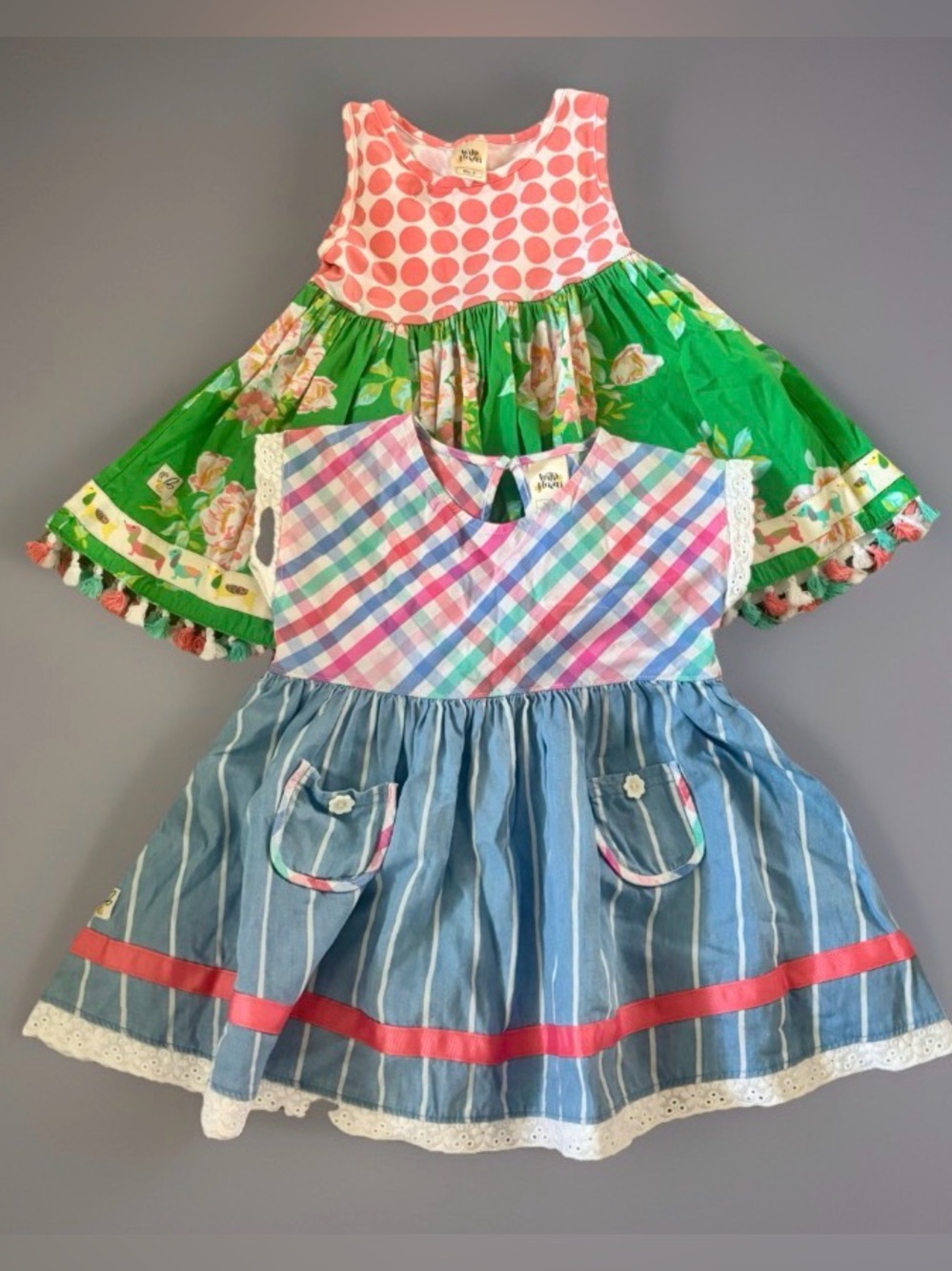 Wildflowers Wild Flowers 2 Girls' Patterned Sundresses size 4